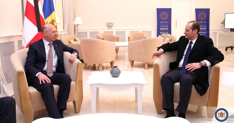 საქართველოს მოლდოვის პრემიერ-მინისტრი ეწვია 