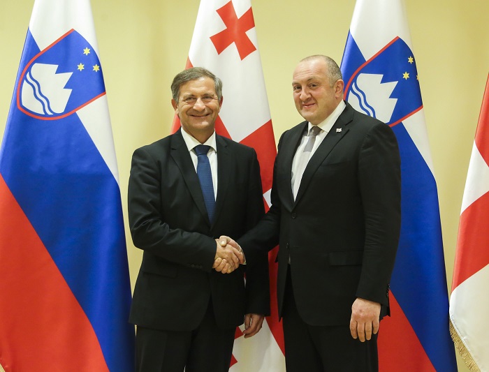 გიორგი მარგველაშვილმა სლოვენიის ვიცე-პრემიერი მიიღო