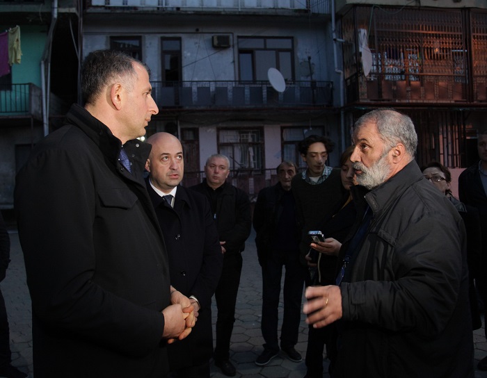 ბათუმში, ახვლედიანის ქუჩაზე აფეთქებისას დაზარალებული ოჯახები ბინებით დაკმაყოფილდებიან