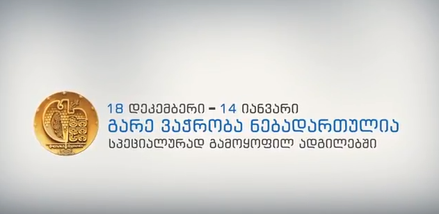 ახალი წლის დღეებში გარევაჭრობისთვის თბილისში სპეციალური ადგილები გამოიყო (ვიდეო)