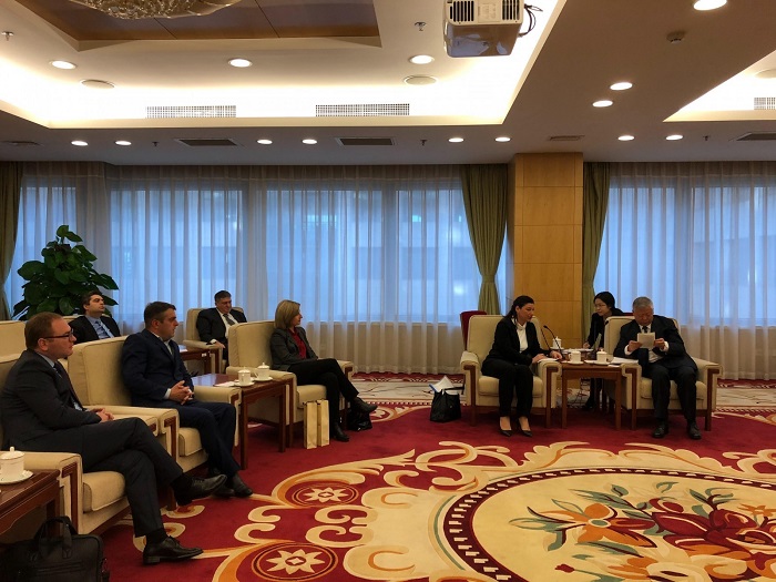 საქართველოს საპარლამენტო დელეგაცია ჩინეთის სახალხო რესპუბლიკაში შეხვედრებს მართავს