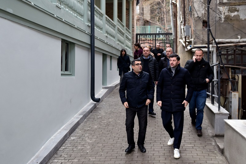 დადიანის N32-ში  ისტორიული სახლის რეაბილიტაცია დასრულდა
