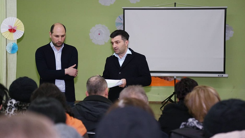 ალექსანდრე ხუჯაძემ ნაძალადევის მოსახლეობას 2018 წლის ბიუჯეტის პრიორიტეტები გააცნო