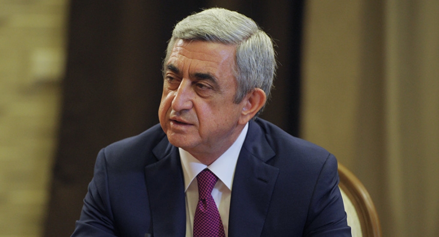 ვადასტურებ საქართველოსთან არსებული თანამშრომლობის გაღრმავების მზაობას - სერჟ სარგსიანი