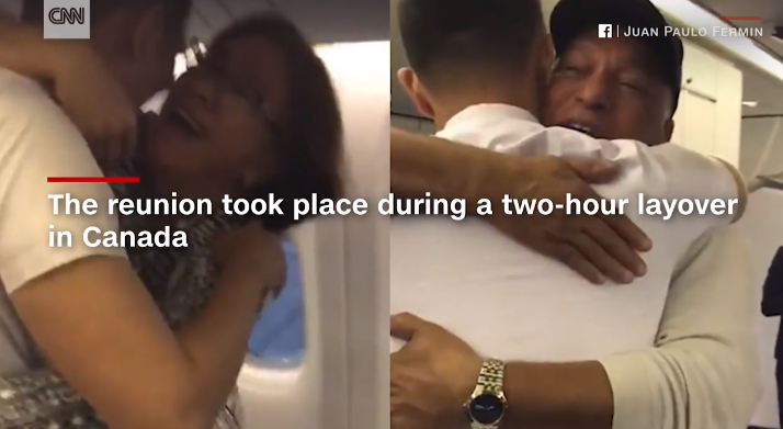 Philippine Airlines-ის პილოტის სიურპრიზი ოჯახს (ვიდეო)
