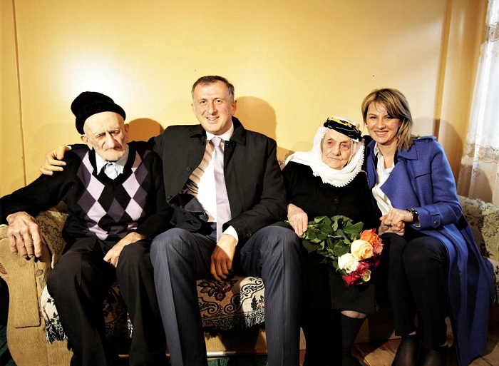 საქართველოში ყველაზე ხანდაზმული წყვილი ქედაში ცხოვრობს