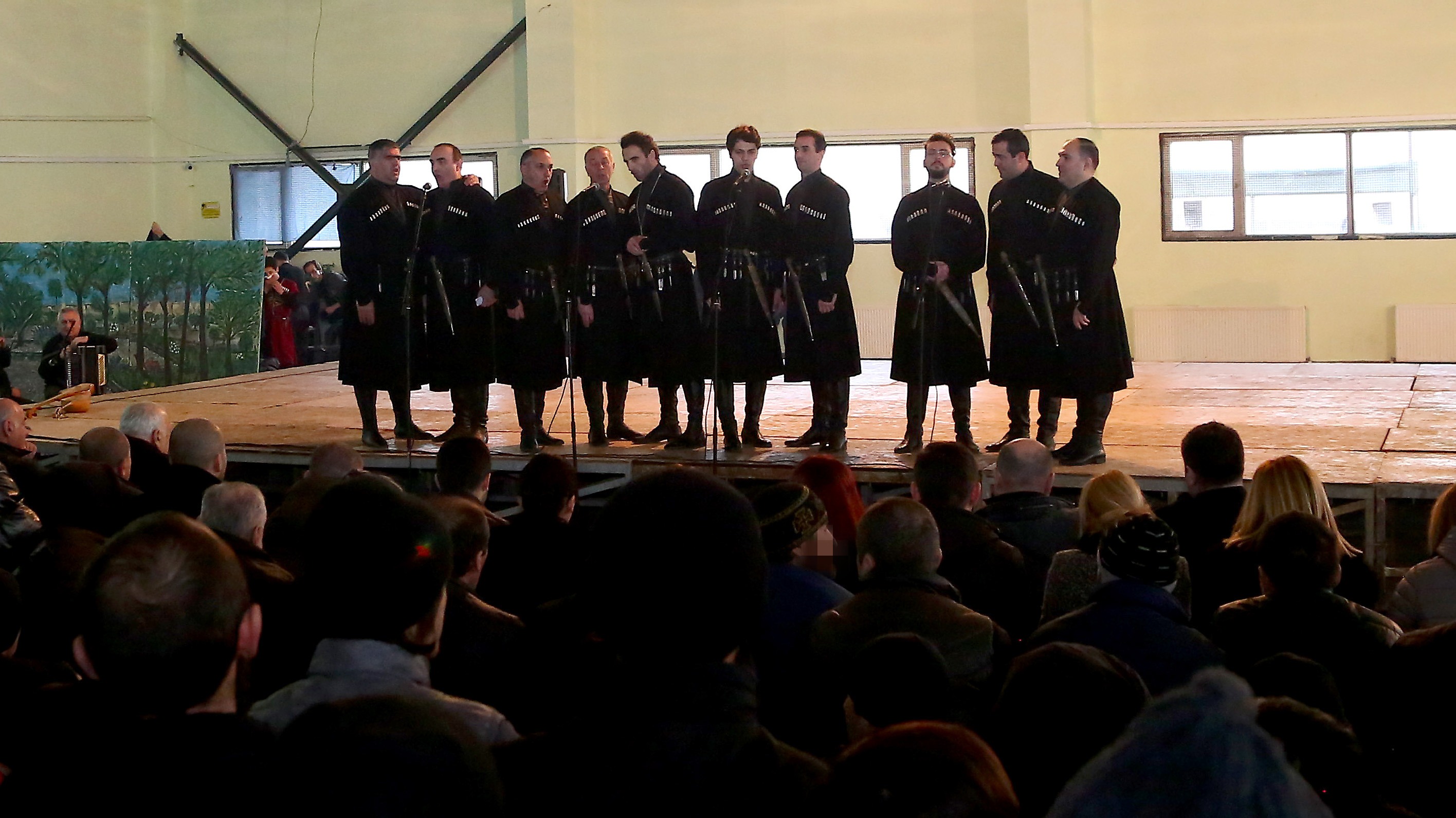 ანსამბლმა „რუსთავმა “N15 პენიტენციურ დაწესებულებაში სოლო კონცერტი გაიმართა