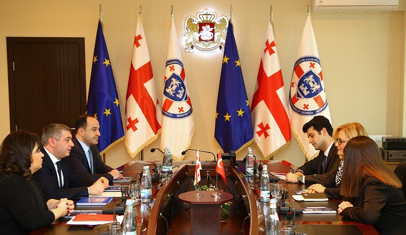 კახა კახიშვილმა თურქეთის რესპუბლიკის ელჩს უმასპინძლა