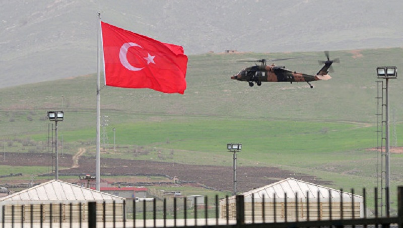 თურქეთმა აშშ-ის მიერ მხარდაჭერილი ქურთული ძალების პოზიციებზე საჰაერო თავდასხმა განახორციელა