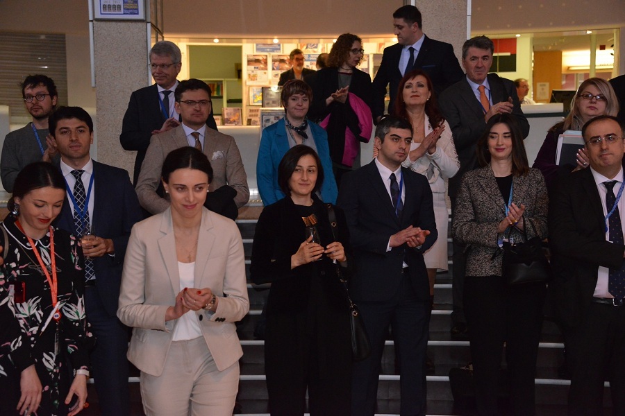  ევროპის საბჭოში ქართული ანბანისადმი მიძღვნილი გამოფენა გაიხსნა
