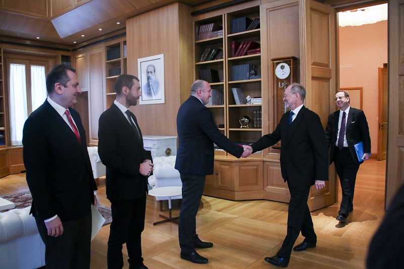 გიორგი მარგველაშვილმა სამხრეთ კავკასიაში ეუთოს სპეციალურ წარმომადგენელთან ჟენევის მოლაპარაკებების მიმდინარეობა განიხილა