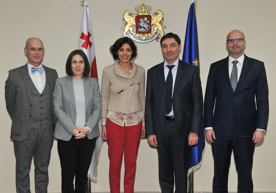 ნატოს სამეკავშირეო ოფისის დელეგაცია სახელმწიფო აუდიტის სამსახურში 