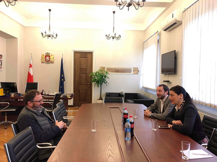 სოფიო ქაცარავა გერმანიაში საქართველოს ელჩობის კანდიდატს შეხვდა