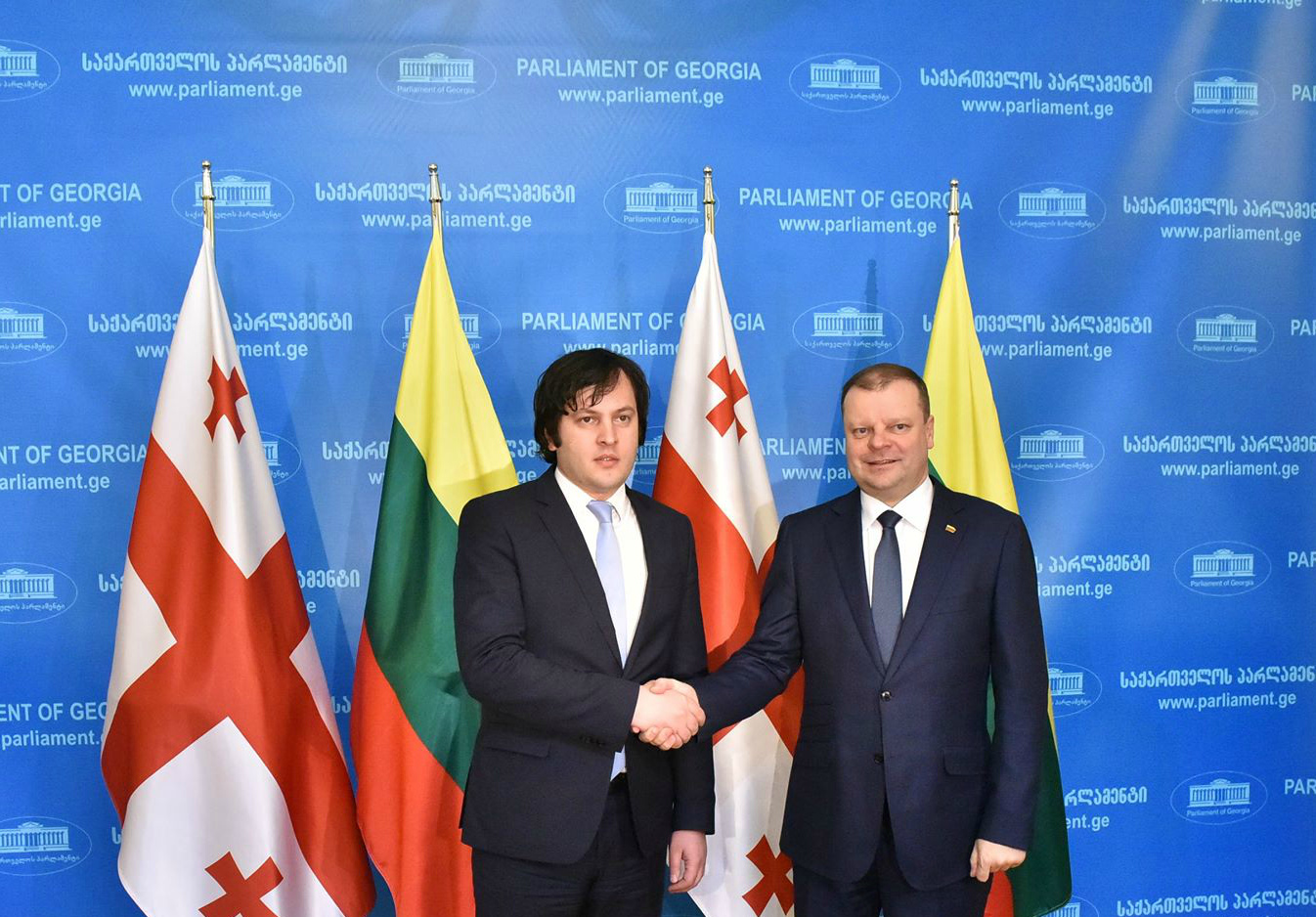 ირაკლი კობახიძე ლიტვის რესპუბლიკის პრემიერ-მინისტრს შეხვდა