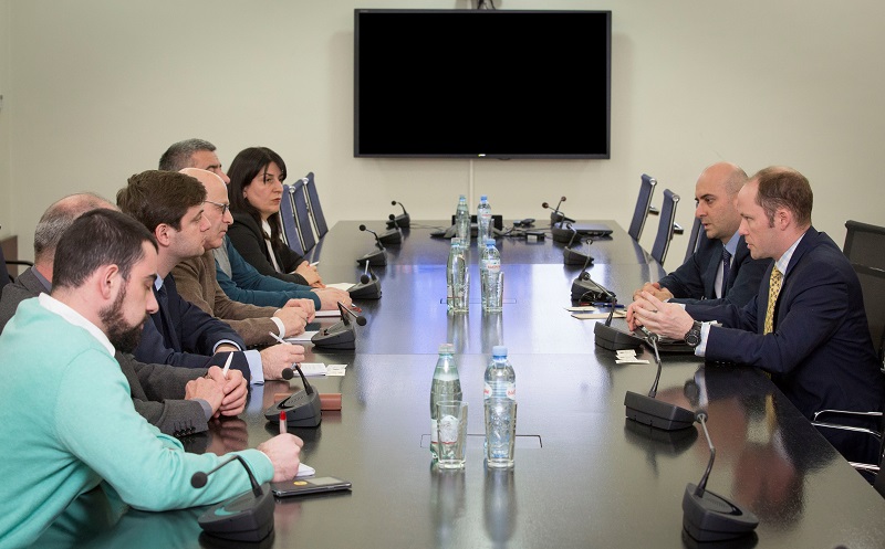 ნოდარ კერესელიძე DTRA-ს წარმომადგენელს შეხვდა