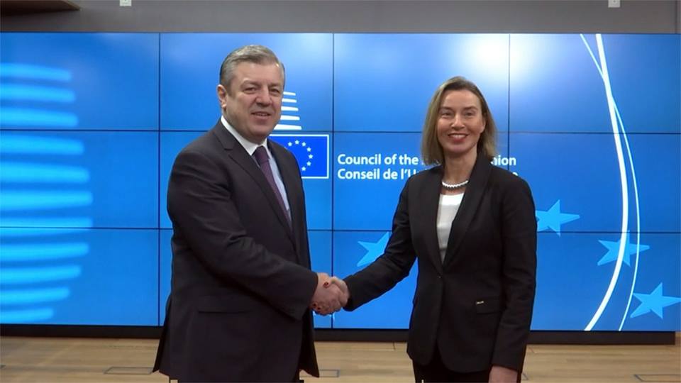 ბრიუსელში გიორგი კვირიკაშვილის სამუშაო ვიზიტი დაიწყო