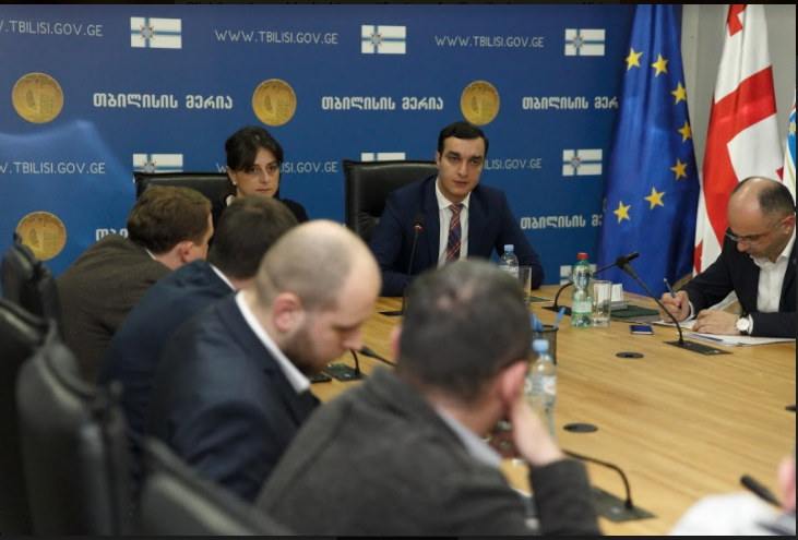თბილისის მერის მოადგილეები ტრანსპორტის სფეროს წარმომადგენლებს შეხვდნენ