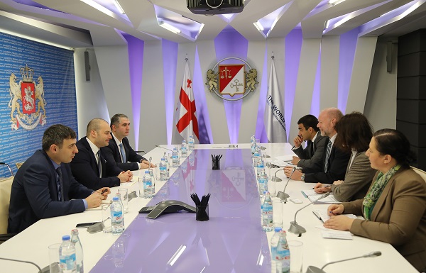 მამუკა ბახტაძე მსოფლიო ბანკის მთავარ ეკონომისტს შეხვდა
