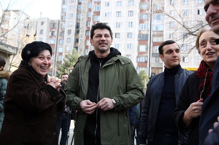 თბილისის მერი დიდ დიღომში მიმდინარე სარეაბილიტაციო სამუშაოებს გაეცნო