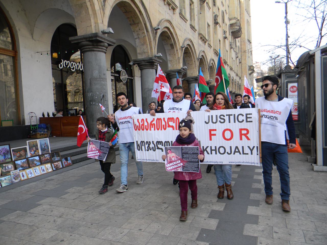 თბილისში აქცია „სამართალი ხოჯალოს“ გაიმართა
