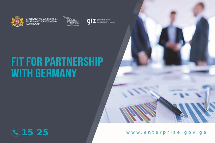 ქართველი მეწარმეები პროგრამაში „Fit for Partnership with Germany“ იღებენ მონაწილეობას