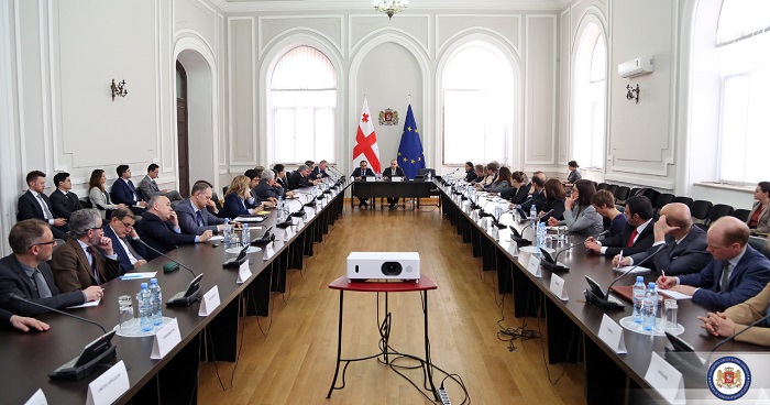ჯანელიძემ ტატუნაშვილთან დაკავშირებით დიპლომატიურ კორპუსთან საგანგებო შეხვედრა გამართა