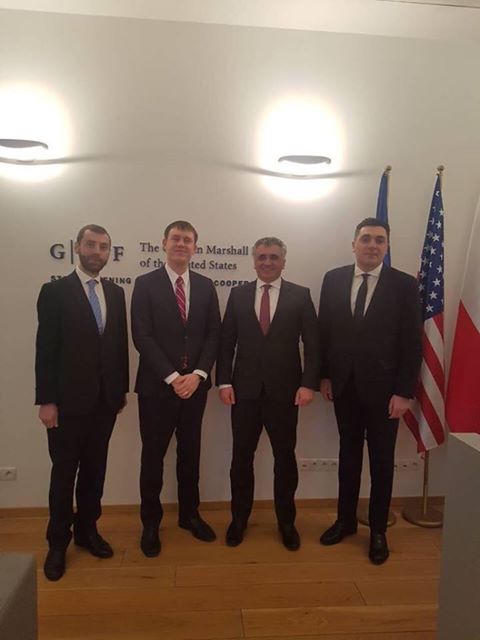 პრეზიდენტის ადმინისტრაციის უფროსმა და ეროვნული უშიშროების საბჭოს მდივანმა პოლონეთში შეხვედრები გამართეს