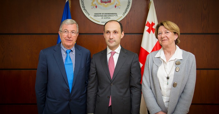 ლევან დავითაშვილი ოლიმპიური თამაშების მასპინძელი ქვეყნების შემფასებელი კომისიის მთავარ ექსპერტს შეხვდა