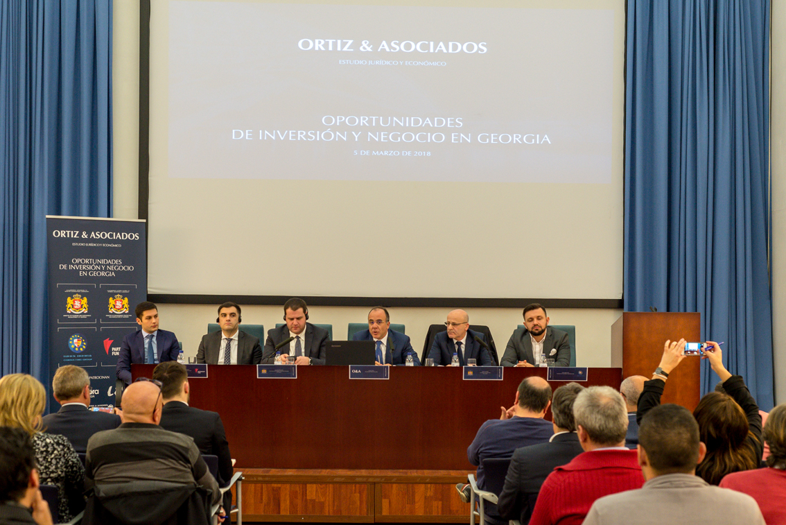 საქართველოს სამთავრობო დელეგაციამ ესპანური ბიზნესის წარმომადგენლებს ქვეყნის საინვესტიციო შესაძლებლობები გააცნო