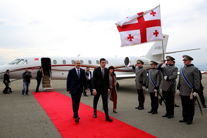 გიორგი გახარია თურქეთის რესპუბლიკის შინაგან საქმეთა მინისტრს შეხვდა
