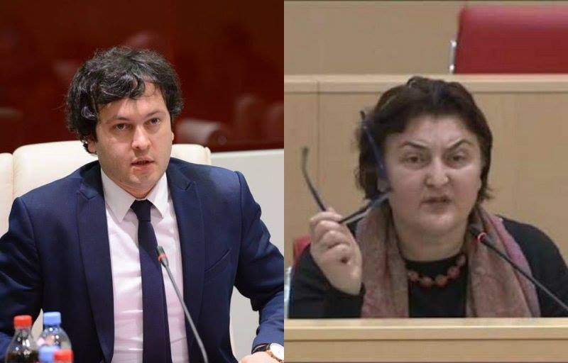 ჩვენ ბევრად უკეთესად გვესმის ეროვნული ინტერესები, ვიდრე თქვენ - ირაკლი კობახიძე ადა მარშანიას