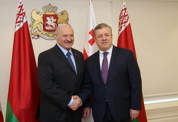 გიორგი კვირიკაშვილმა ალექსანდრე ლუკაშენკოს უმასპინძლა 