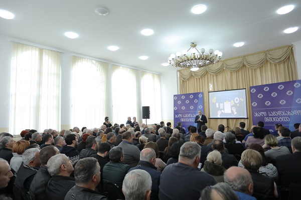 ახალი საგადასახადო ინიციატივის განხილვა ოზურგეთში შედგა
