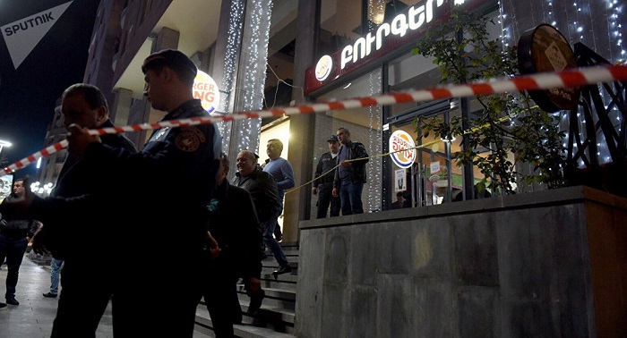 სომხეთის Burger King-ში ძლიერი აფეთქება მოხდა - არიან დაშავებულები