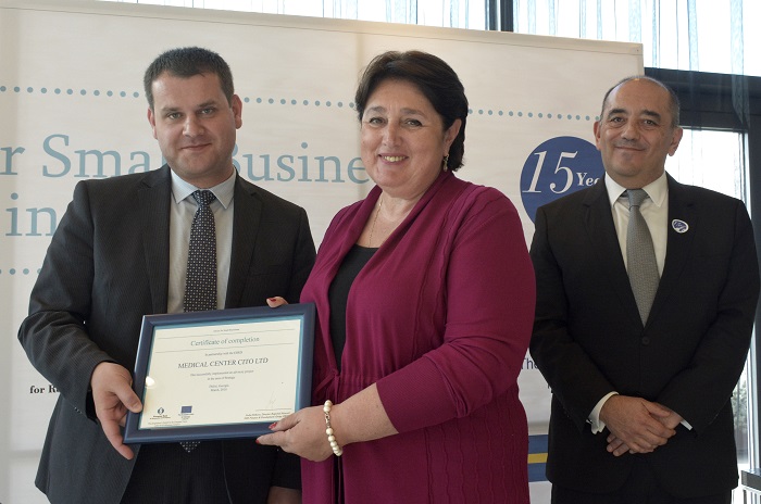 გენადი არველაძე: მნიშვნელოვანია პროგრამები, რომელთაც EBRD-ის მცირე ბიზნესის კონსულტაციების ჯგუფი DCFTA-ის მხარდასაჭერად ახორციელებს
