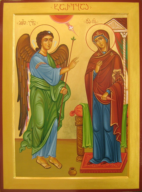 დღეს, მართლმადიდებელი ეკლესია ხარებას აღნიშნავს