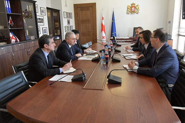 ირაკლი კოვზანაძემ სსფ-ს მისიის ხელმძღვანელთან რეფორმების მიმდინარეობა განიხილა