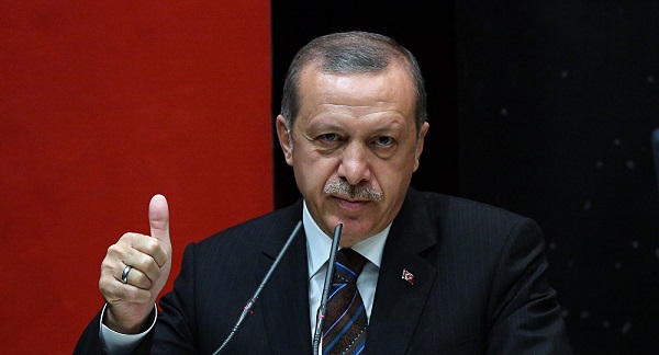 თურქეთი აშშ-ს და მისი მოკავშირეებს საქციელს სწორს უწოდებს - ერდოღანი 