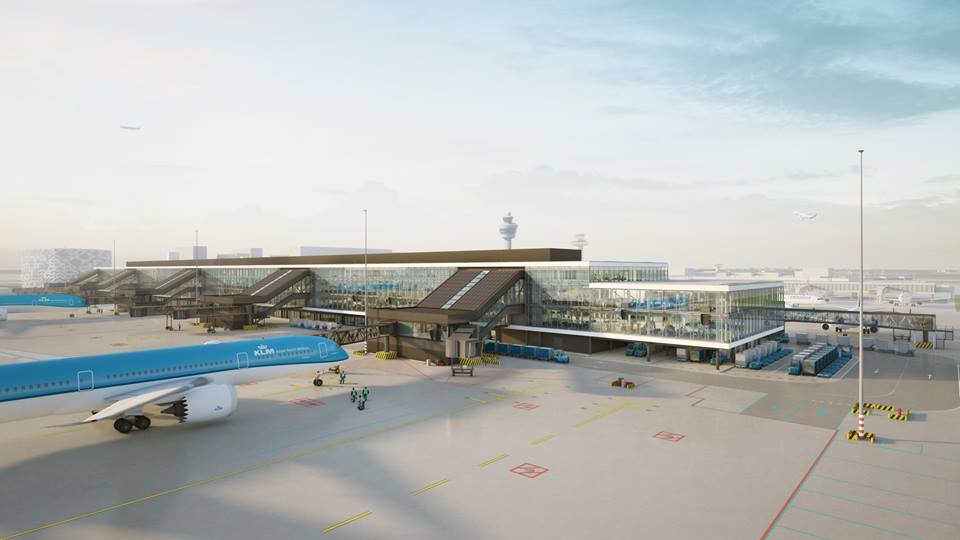 TAV-ი ამსტერდამის აეროპორტის ახალ ტერმინალს აშენებს