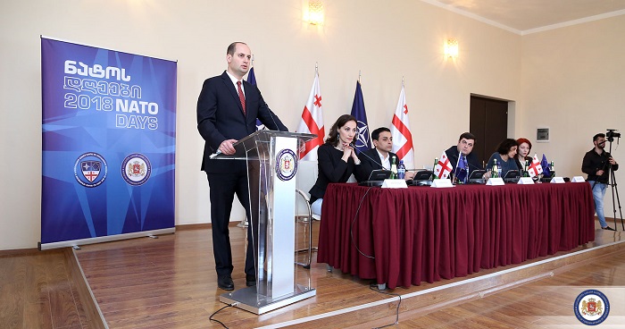 ნატო-ში ინტეგრაცია არის ჩვენი უსაფრთხოების უალტერნატივო არჩევანი - მიხეილ ჯანელიძე