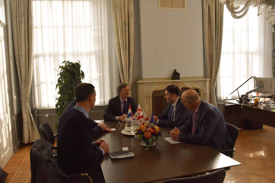 სახელმწიფო აუდიტის სამსახურის დელეგაციამ ნიდერლანდების აუდიტორულ ორგანოში შეხვედრები გამართა