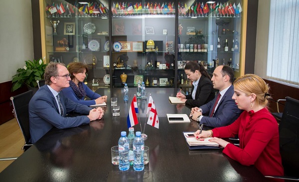 ლევან დავითაშვილმა ჯოს დოუმასთან შეხვედრაზე აგრარული და გარემოსდაცვითი მიმართულების პროექტები განიხილა