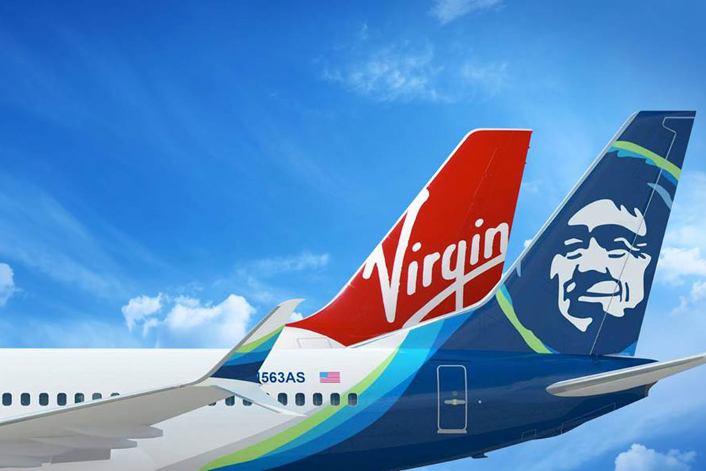 Virgin America  Alaska Airlines-მა "შთანთქა"