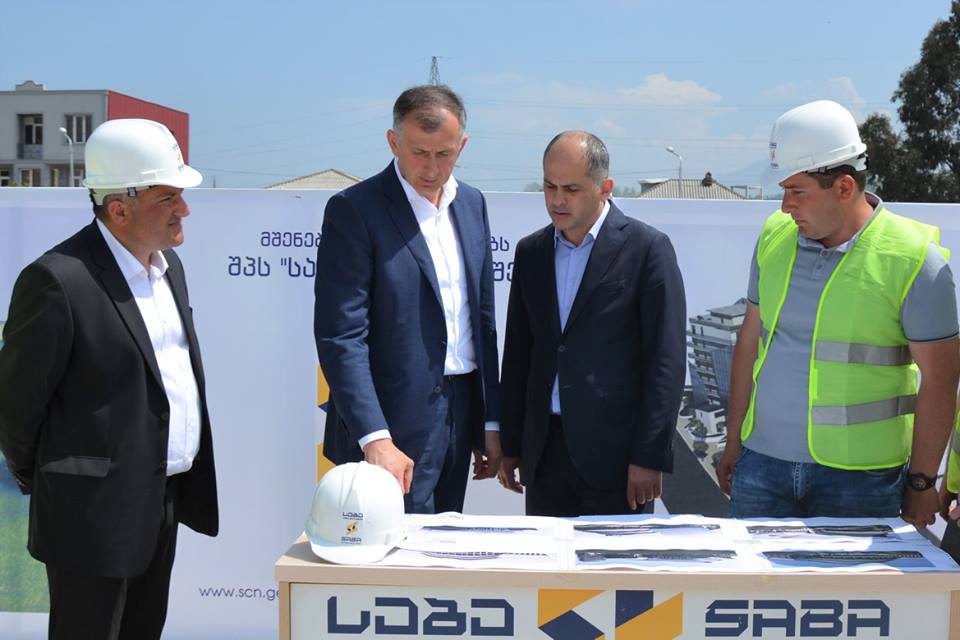 ბათუმში სპორტული კომპლექსის მშენებლობა ინტენსიურად მიმდინარეობს