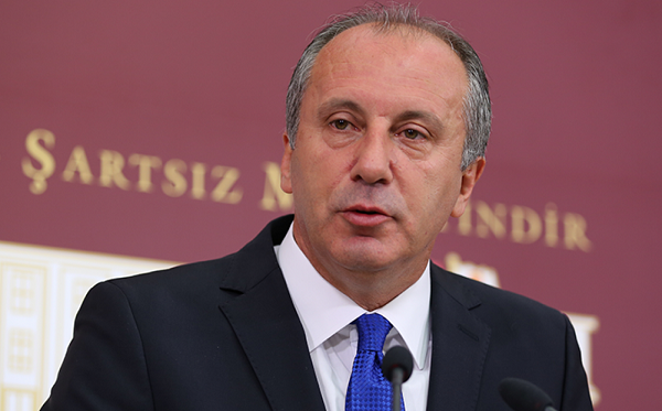 თურქეთის ოპოზიციამ მუჰარემ ინჯე პრეზიდენტობის კანდიდატად წარადგინა