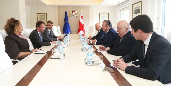 გიორგი კვირიკაშვილი ევროკავშირის სპეციალურ წარმომადგენელს სამხრეთ კავკასიასა და საქართველოში კრიზისის საკითხებში ტოივო კლაარს შეხვდა