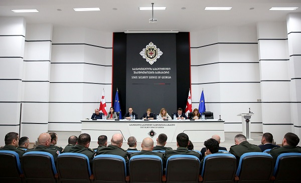 სახელმწიფო უსაფრთხოების სამსახურს ეროვნული თავდაცვის აკადემიის სამეთაურო-საშტაბო კოლეჯის მსმენელები ეწვივნენ