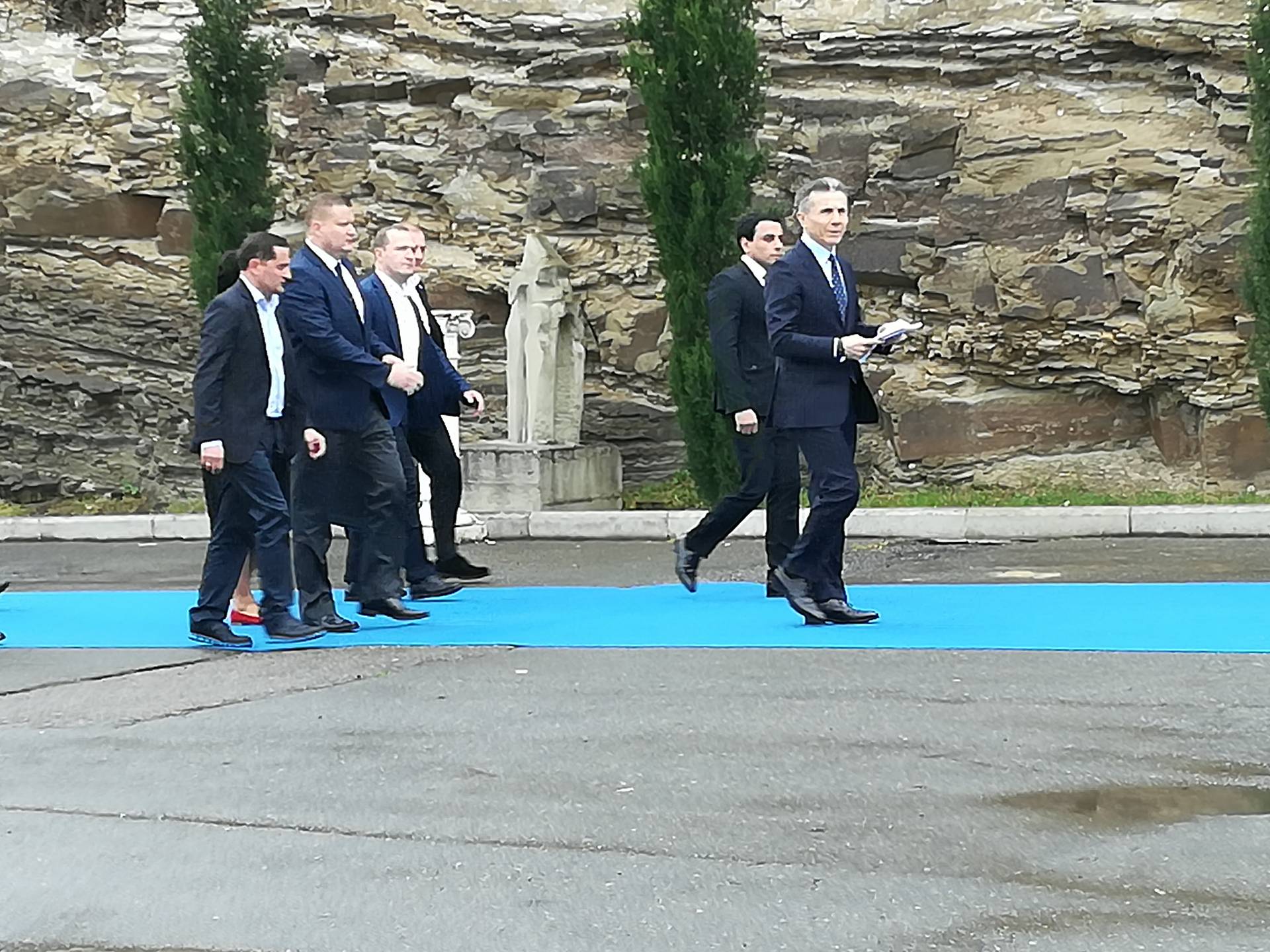 "ქართული ოცნების" ყრილობაზე ბიძინა ივანიშვილი მივიდა
