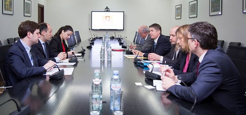 ლევან დავითაშვილმა გერმანიის ეკონომიკური თანამშრომლობისა და განვითარების სამინისტროს წარმომადგენელთან სამომავლო თანამშრომლობაზე იმსჯელა