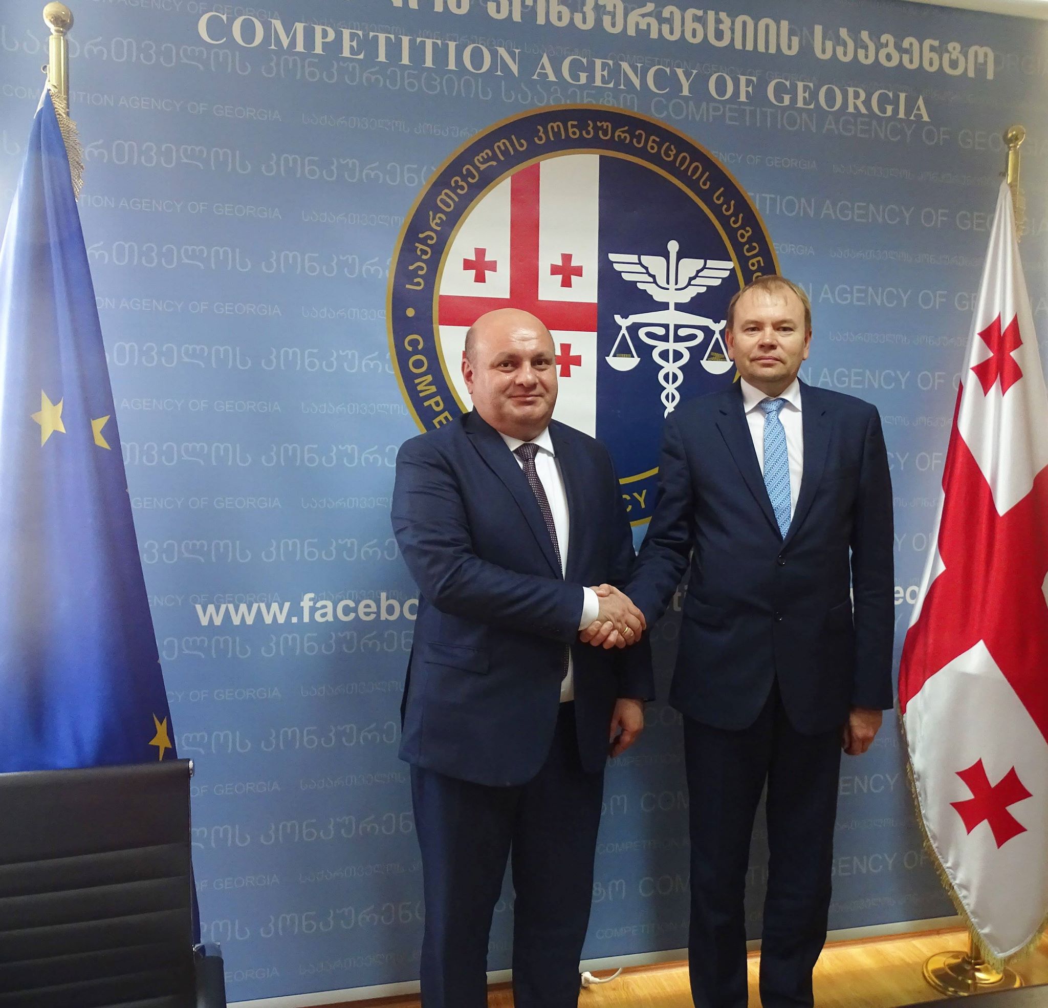 საქართველოს ესტონეთის კონკურენციის ორგანოს გენერალურ დირექტორი სტუმრობს